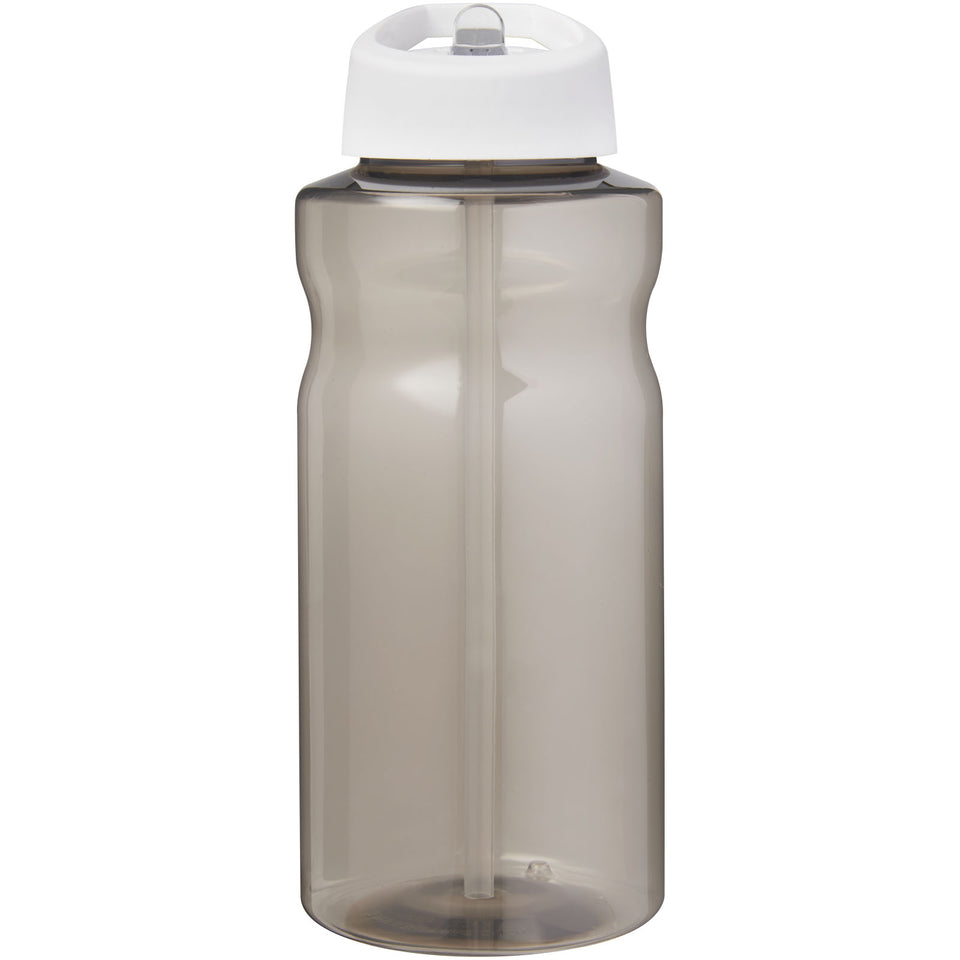 Borraccia sportiva con coperchio a beccuccio da 1 litro H2O Active® Eco Big Base personalizzato con logo - Pubblienne
