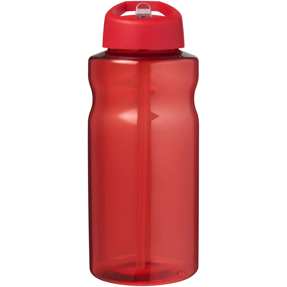 Borraccia sportiva con coperchio a beccuccio da 1 litro H2O Active® Eco Big Base personalizzato con logo - Pubblienne