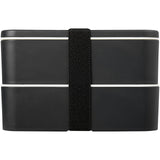 Portavivande a doppio strato MIYO Renew da 700 + 700 ml personalizzato con logo - Pubblienne