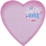Foglietti adesivi in carta riciclata a forma di cuore Sticky-Mate® personalizzato con logo - Pubblienne