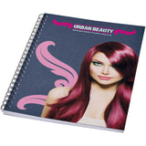 Blocco note A5 colorato con spirale Desk-Mate® personalizzato con logo - Pubblienne