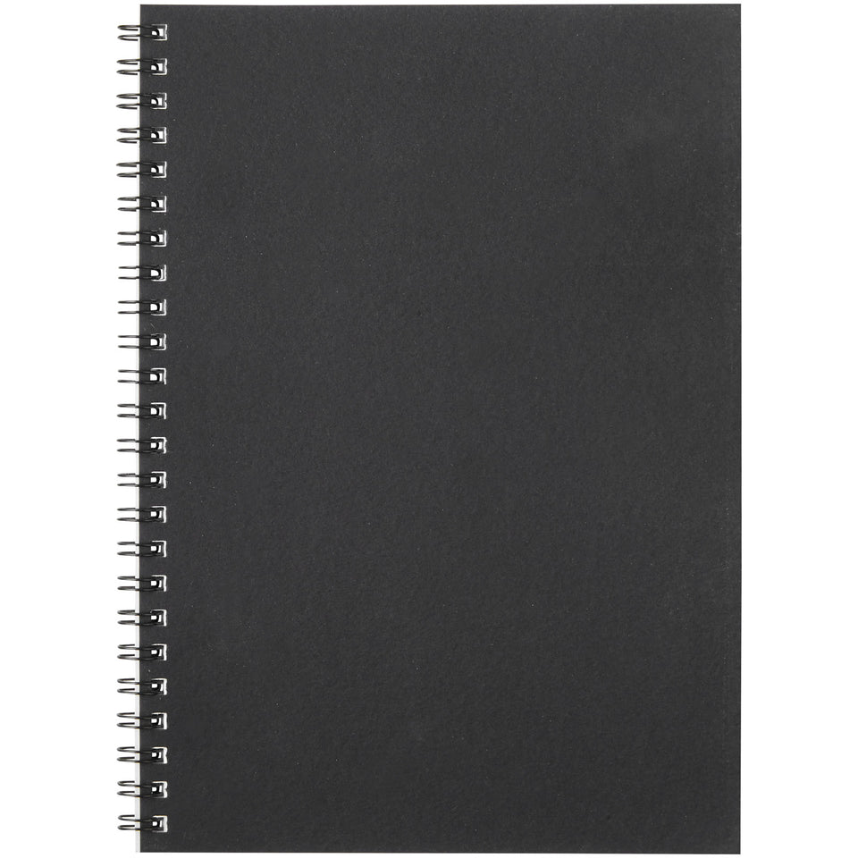 Blocco note A5 colorato con spirale Desk-Mate® personalizzato con logo - Pubblienne