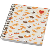 Blocco note A6 colorato con spirale Desk-Mate® personalizzato con logo - Pubblienne