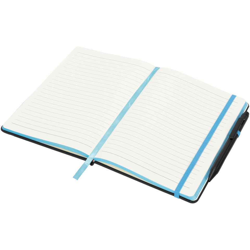 Blocco note medio Noir Edge personalizzato con logo - Pubblienne