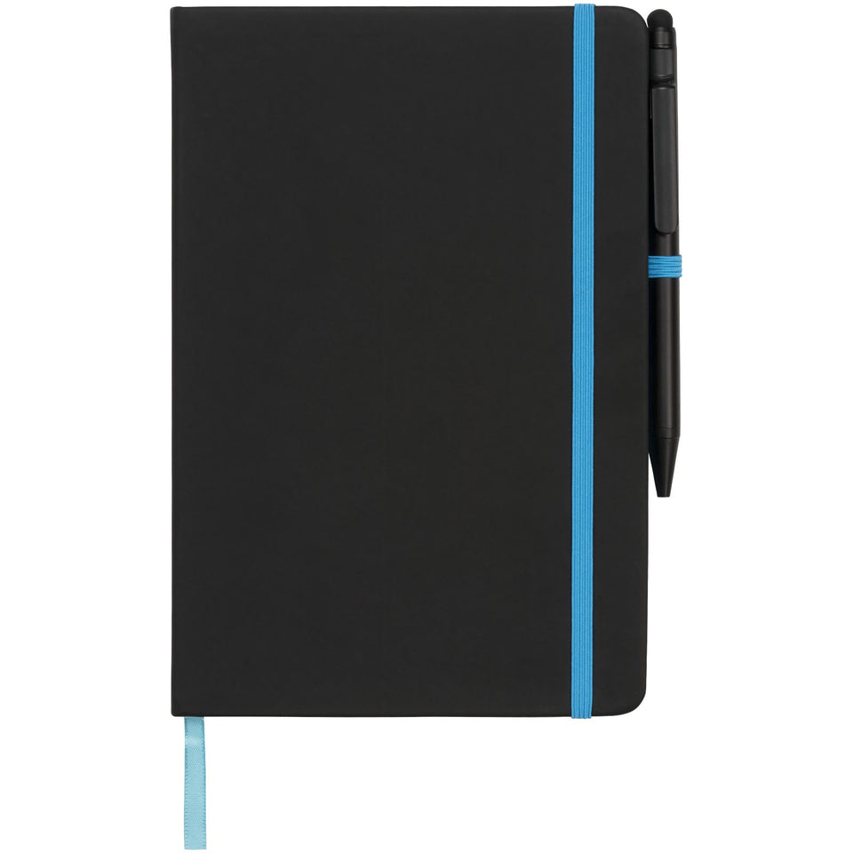 Blocco note medio Noir Edge personalizzato con logo - Pubblienne