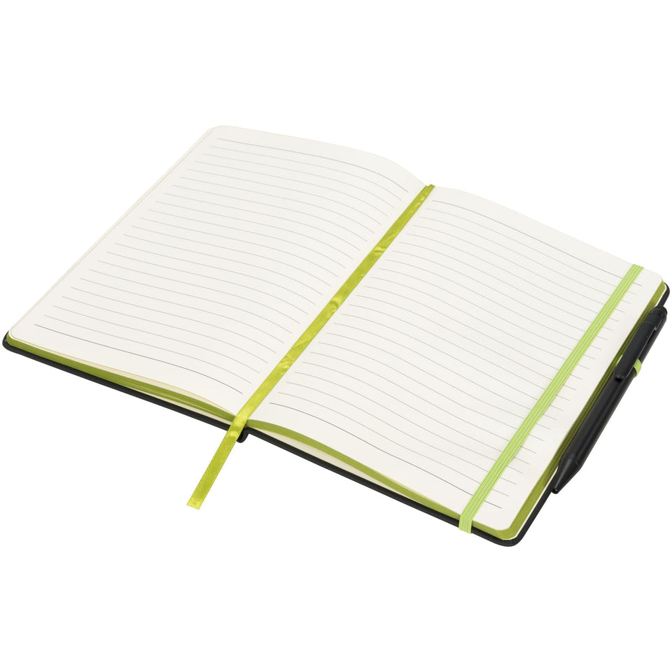 Blocco note medio Noir Edge personalizzato con logo - Pubblienne