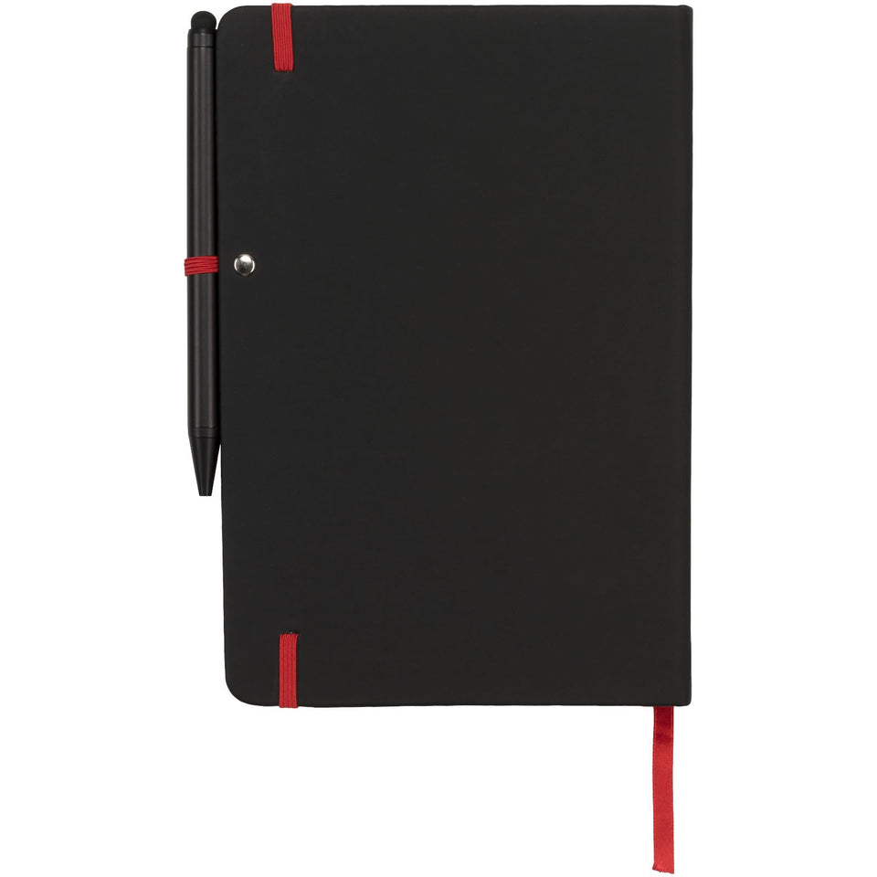 Blocco note medio Noir Edge personalizzato con logo - Pubblienne