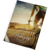 Agenda formato A5 con copertina rigida e senza data Desk-Mate® personalizzato con logo - Pubblienne