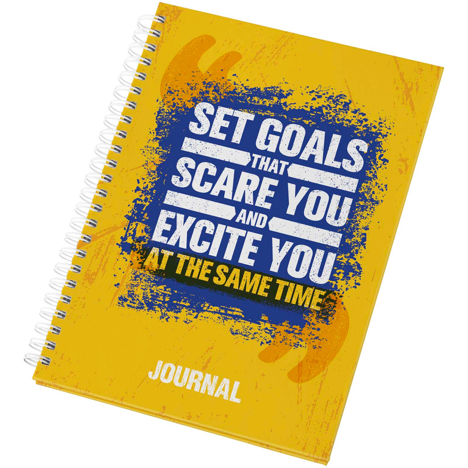 Agenda formato A5 con copertina rigida Desk-Mate® personalizzato con logo - Pubblienne