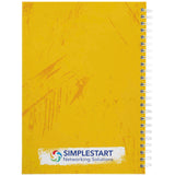 Agenda formato A5 con copertina rigida Desk-Mate® personalizzato con logo - Pubblienne
