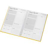 Agenda formato A5 con copertina rigida Desk-Mate® personalizzato con logo - Pubblienne
