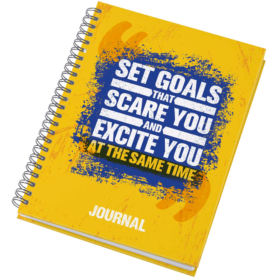 Agenda formato A5 con copertina rigida Desk-Mate® personalizzato con logo - Pubblienne