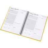 Agenda formato A5 con copertina rigida Desk-Mate® personalizzato con logo - Pubblienne