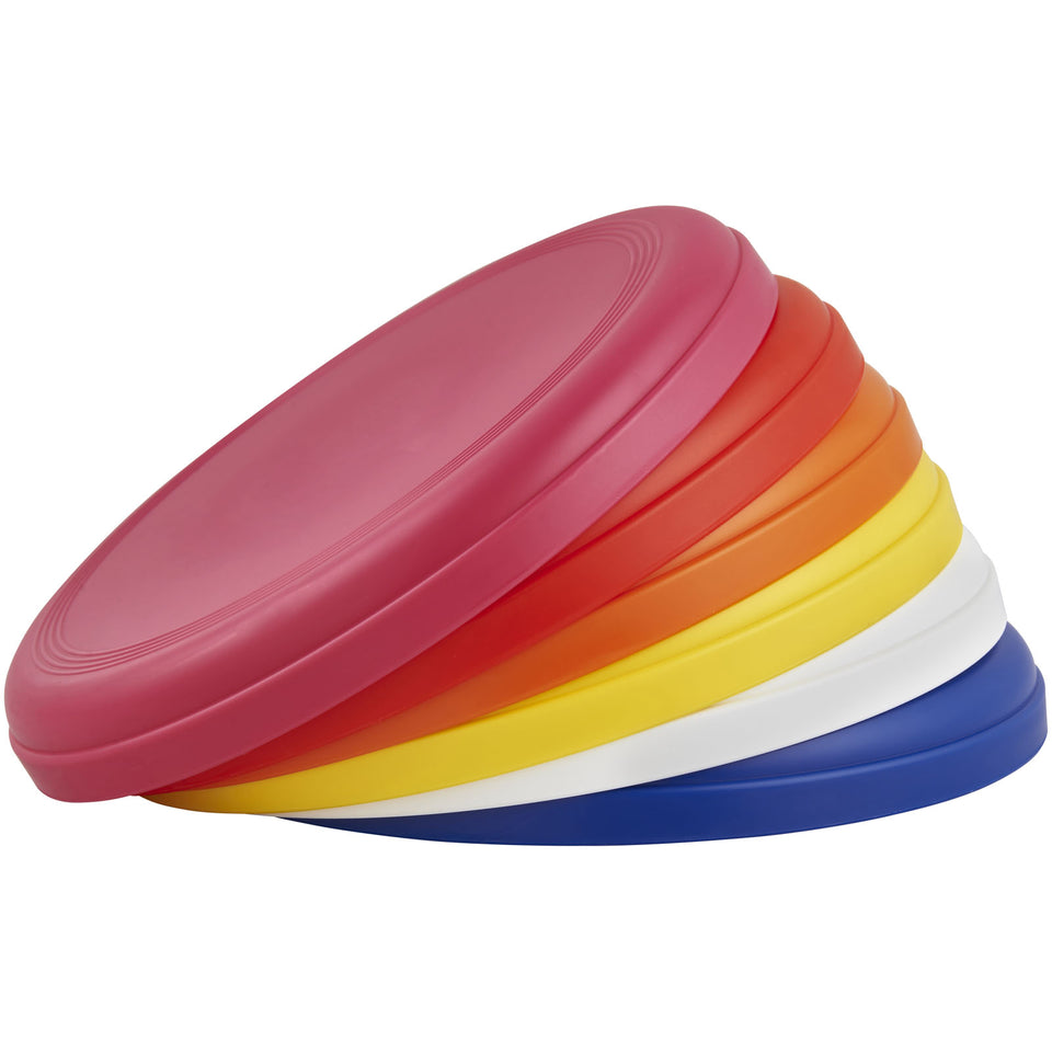 Disco volante in materiale riciclato Crest personalizzato con logo - Pubblienne