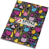 Blocco note formato A5 con copertina morbida da 50 fogli Novella Austen Colours personalizzato con logo - Pubblienne