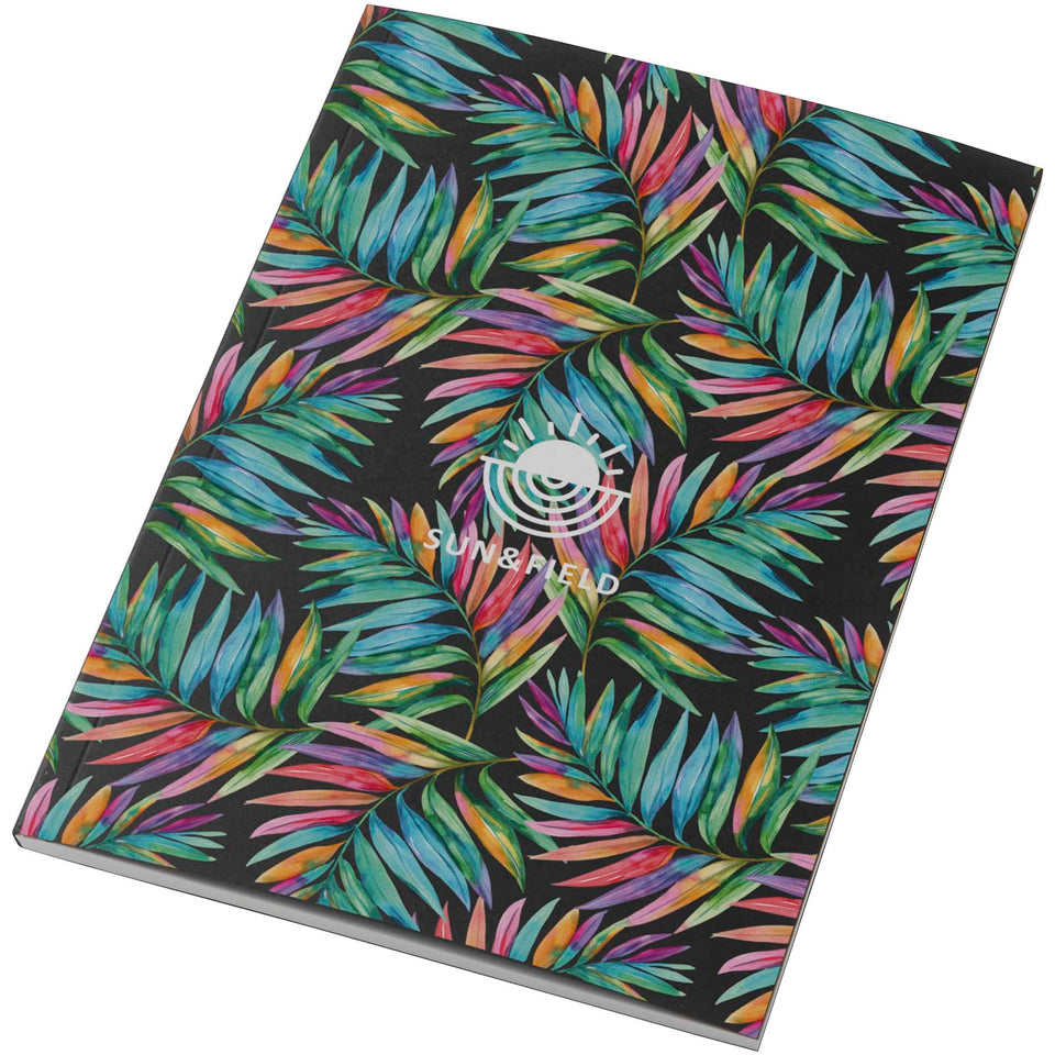Blocco note formato A5 con copertina morbida da 50 fogli Novella Austen Colours personalizzato con logo - Pubblienne