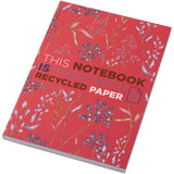 Blocco note formato A5 con copertina morbida riciclata e 100 fogli Novella Austen Colours personalizzato con logo - Pubblienne