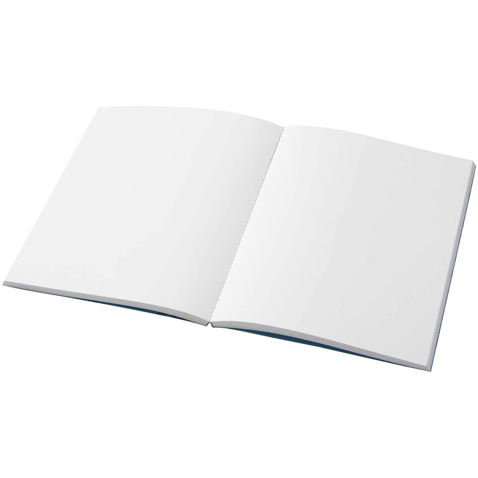 Blocco note formato A5 con copertina morbida riciclata e 100 fogli Novella Austen Colours personalizzato con logo - Pubblienne