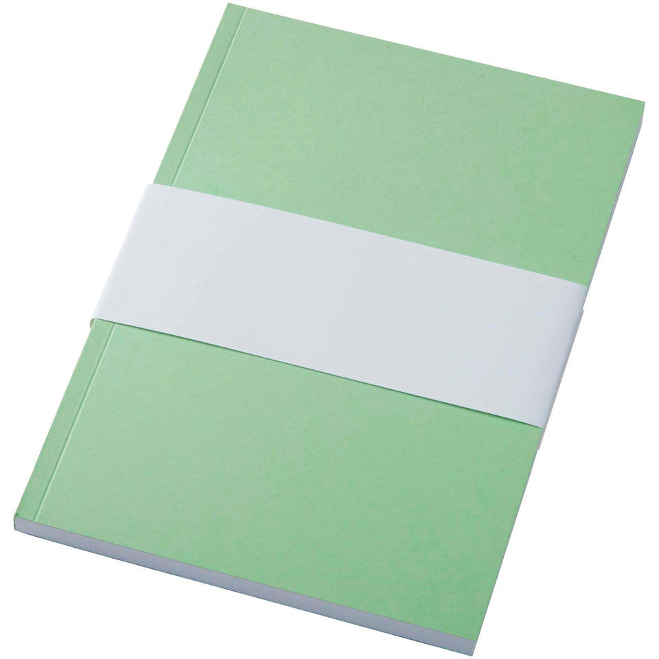 Blocco note formato A5 con copertina morbida riciclata e 100 fogli Novella Austen Colours personalizzato con logo - Pubblienne