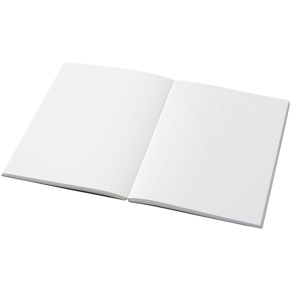 Blocco note formato A5 con copertina morbida riciclata e 100 fogli Novella Austen Colours personalizzato con logo - Pubblienne