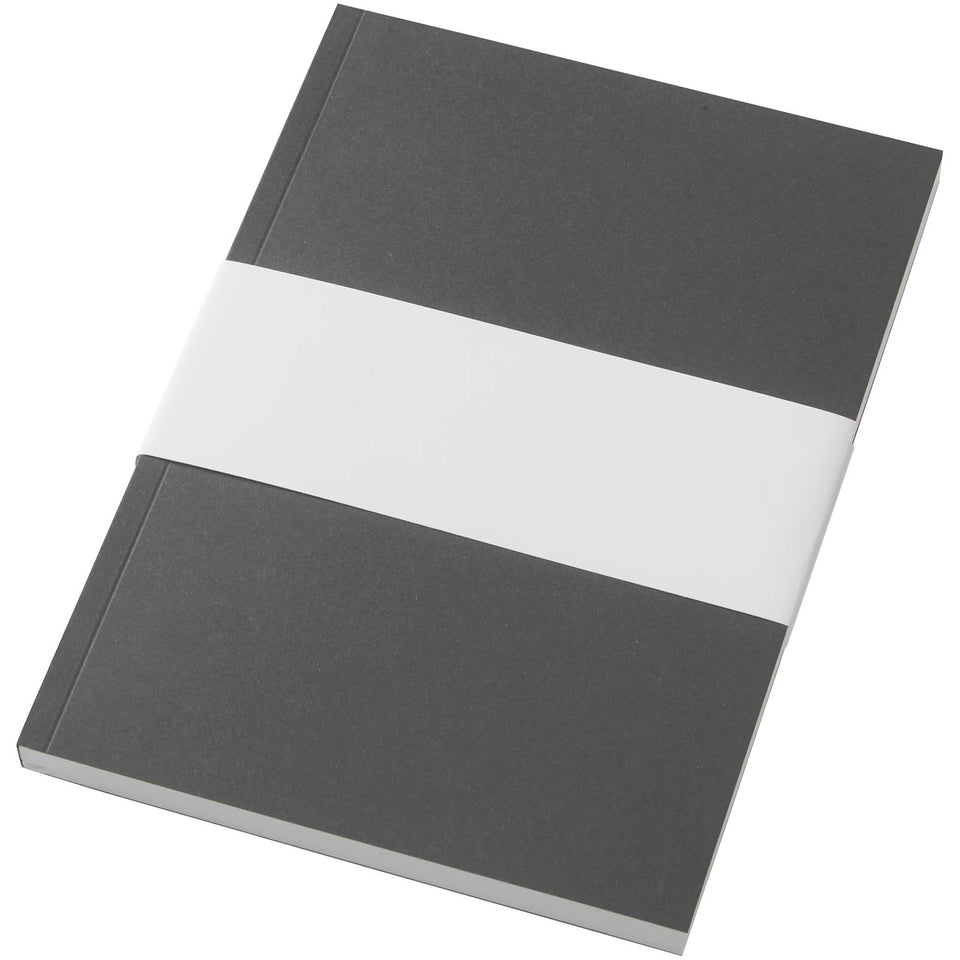 Blocco note formato A5 con copertina morbida riciclata e 100 fogli Novella Austen Colours personalizzato con logo - Pubblienne