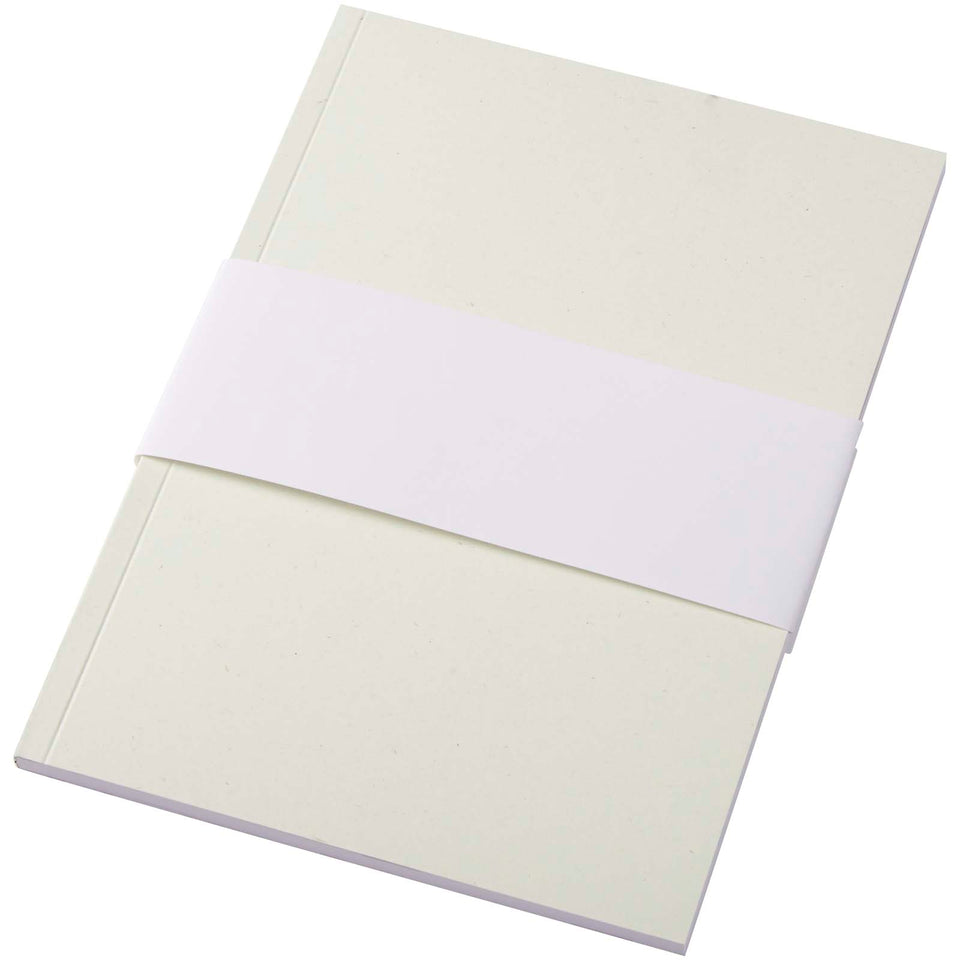 Blocco note formato A5 con copertina morbida riciclata e 50 fogli Novella Austen Colours personalizzato con logo - Pubblienne