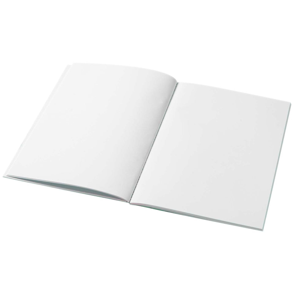 Blocco note formato A5 con copertina morbida riciclata e 50 fogli Novella Austen Colours personalizzato con logo - Pubblienne