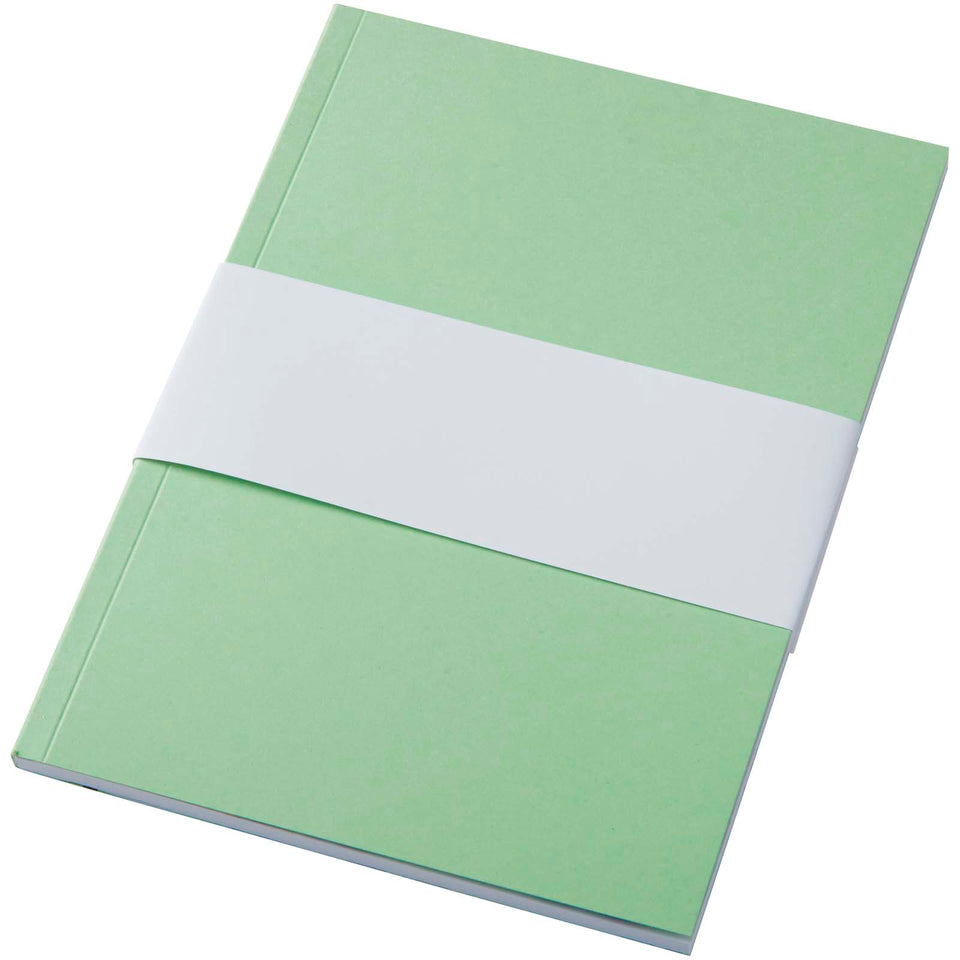 Blocco note formato A5 con copertina morbida riciclata e 50 fogli Novella Austen Colours personalizzato con logo - Pubblienne