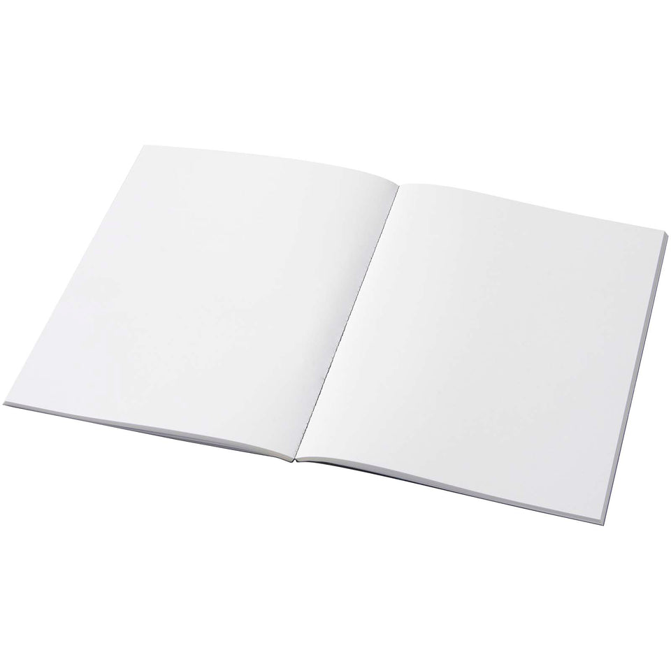 Blocco note formato A5 con copertina morbida riciclata e 50 fogli Novella Austen Colours personalizzato con logo - Pubblienne