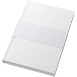 Blocco note formato A5 con copertina rigida opaca e 100 fogli Novella Brontë personalizzato con logo - Pubblienne