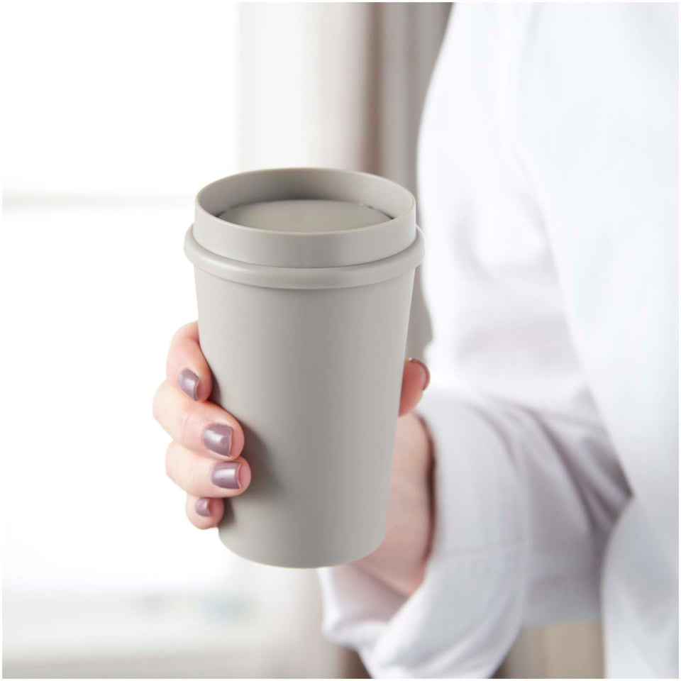 Bicchiere da 300 ml con coperchio a 360° Americano® Switch Renew personalizzato con logo - Pubblienne