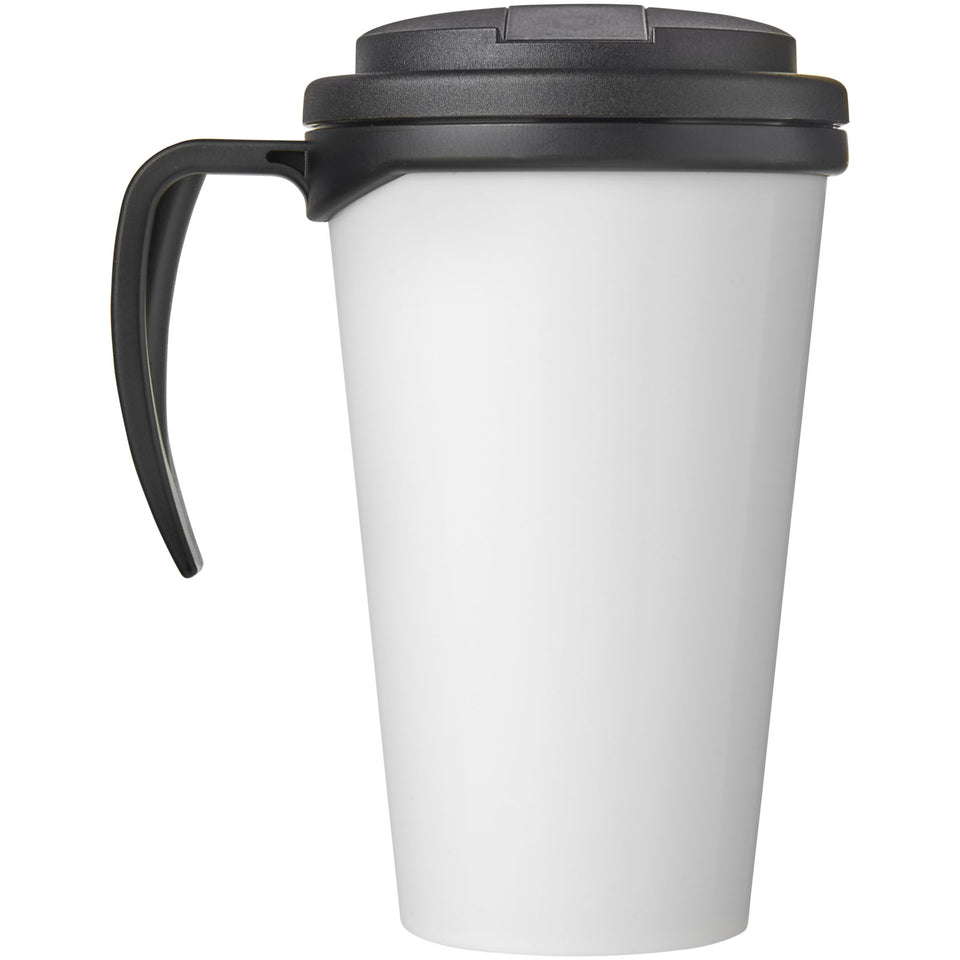 Tazza termica Brite-Americano® Grande da 350 ml con coperchio ermetico personalizzato con logo - Pubblienne