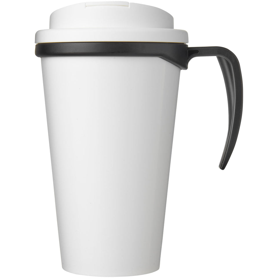 Tazza termica Brite-Americano® Grande da 350 ml con coperchio ermetico personalizzato con logo - Pubblienne
