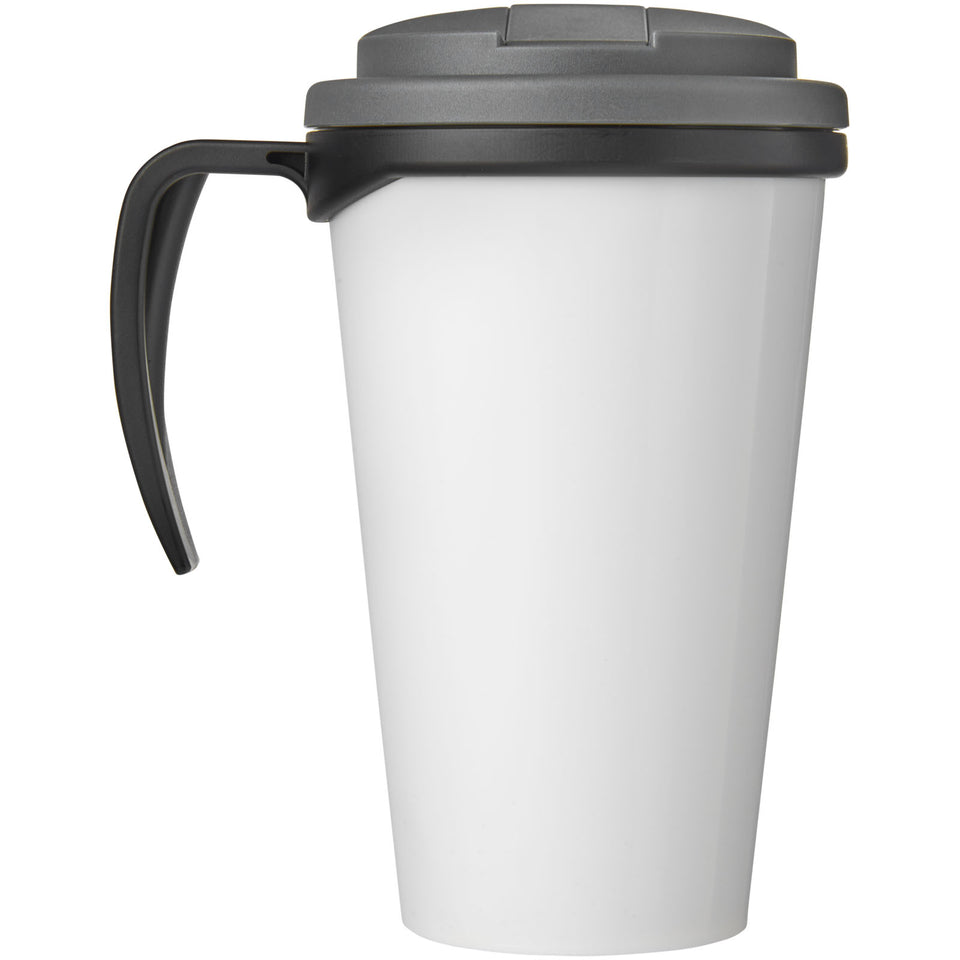 Tazza termica Brite-Americano® Grande da 350 ml con coperchio ermetico personalizzato con logo - Pubblienne