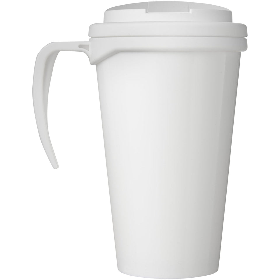 Tazza termica Brite-Americano® Grande da 350 ml con coperchio ermetico personalizzato con logo - Pubblienne