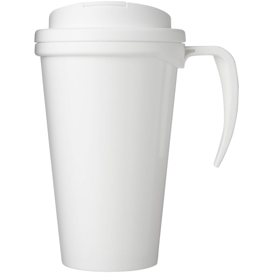 Tazza termica Brite-Americano® Grande da 350 ml con coperchio ermetico personalizzato con logo - Pubblienne