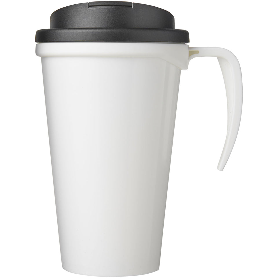 Tazza termica Brite-Americano® Grande da 350 ml con coperchio ermetico personalizzato con logo - Pubblienne