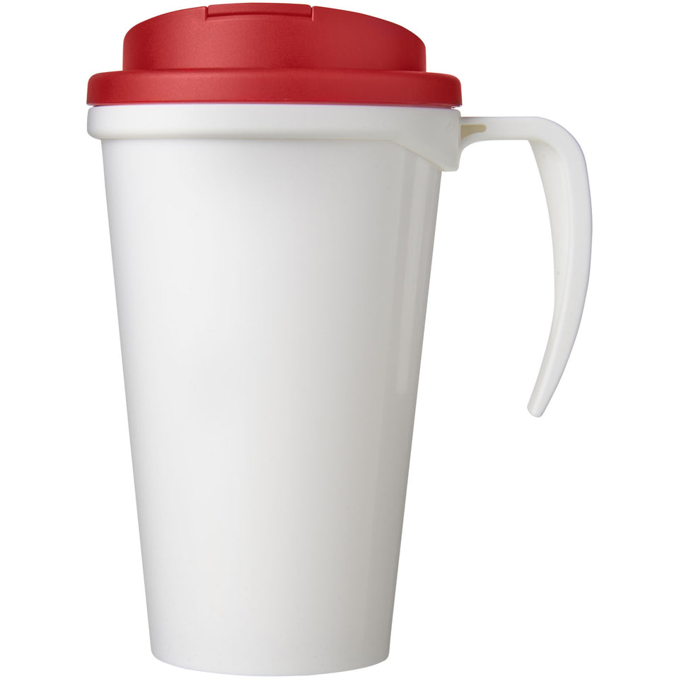 Tazza termica Brite-Americano® Grande da 350 ml con coperchio ermetico personalizzato con logo - Pubblienne