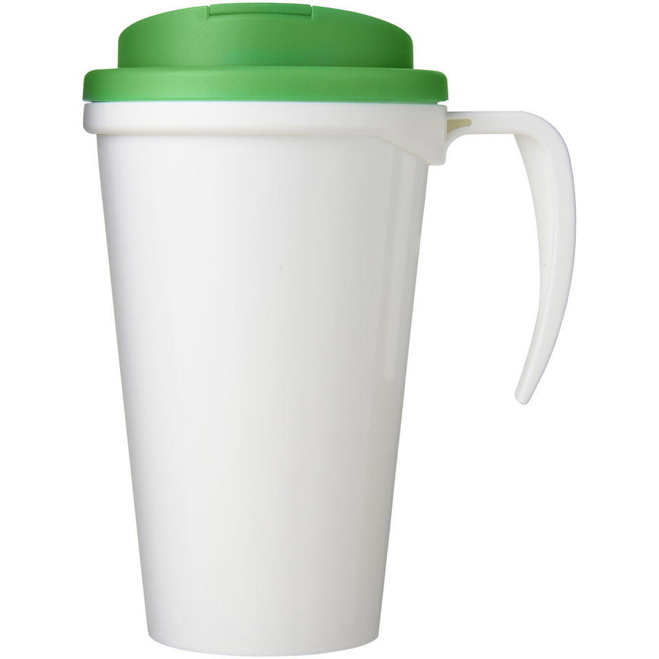 Tazza termica Brite-Americano® Grande da 350 ml con coperchio ermetico personalizzato con logo - Pubblienne