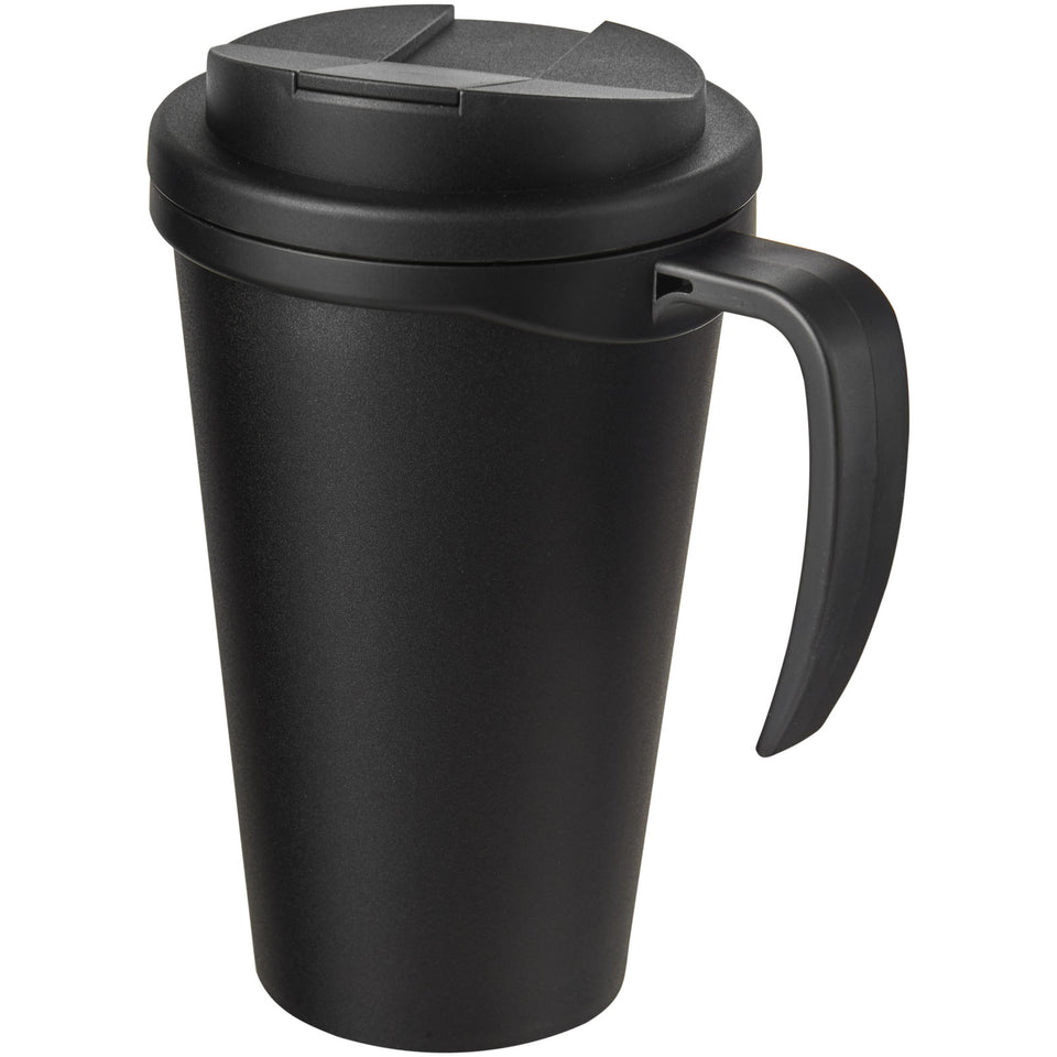 Tazza termica Americano® Grande da 350 ml con coperchio ermetico personalizzato con logo - Pubblienne