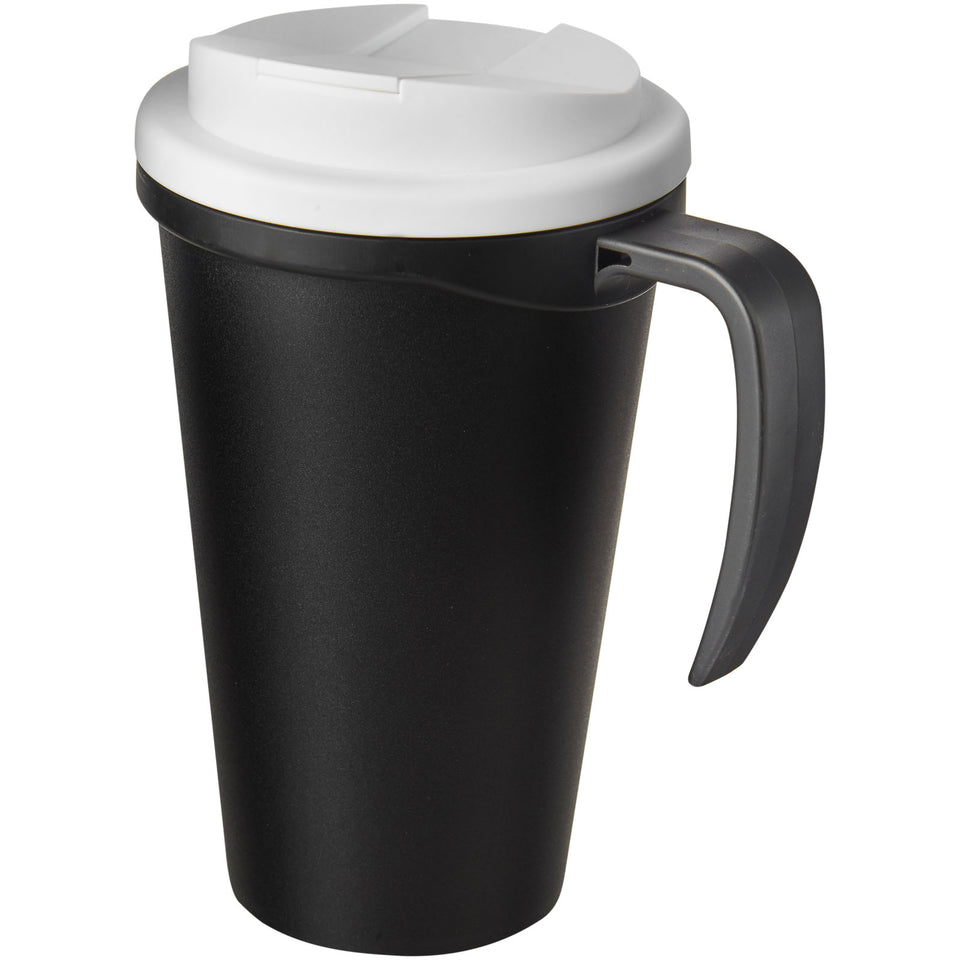 Tazza termica Americano® Grande da 350 ml con coperchio ermetico personalizzato con logo - Pubblienne