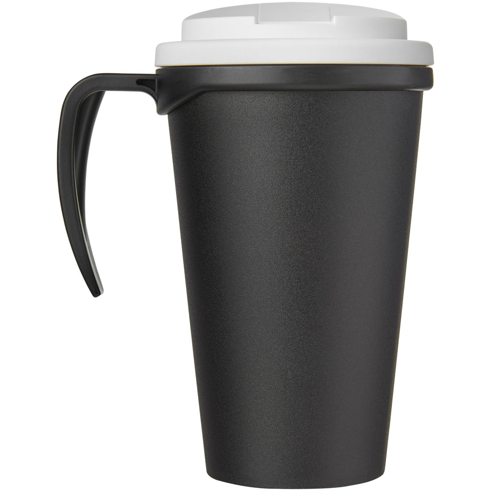 Tazza termica Americano® Grande da 350 ml con coperchio ermetico personalizzato con logo - Pubblienne