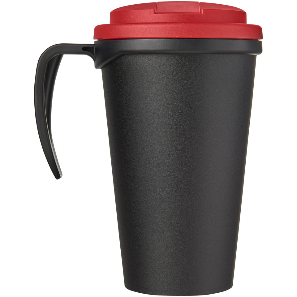 Tazza termica Americano® Grande da 350 ml con coperchio ermetico personalizzato con logo - Pubblienne