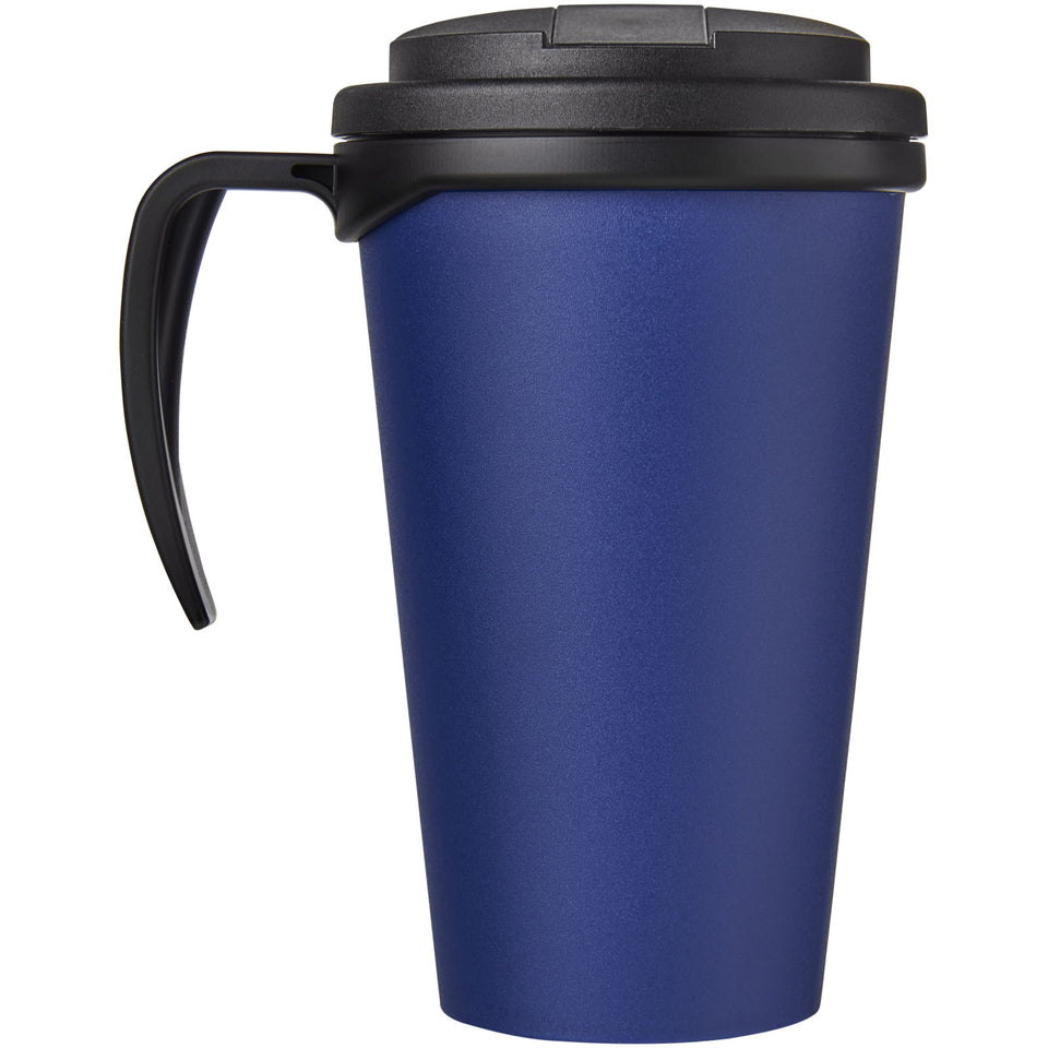 Tazza termica Americano® Grande da 350 ml con coperchio ermetico personalizzato con logo - Pubblienne