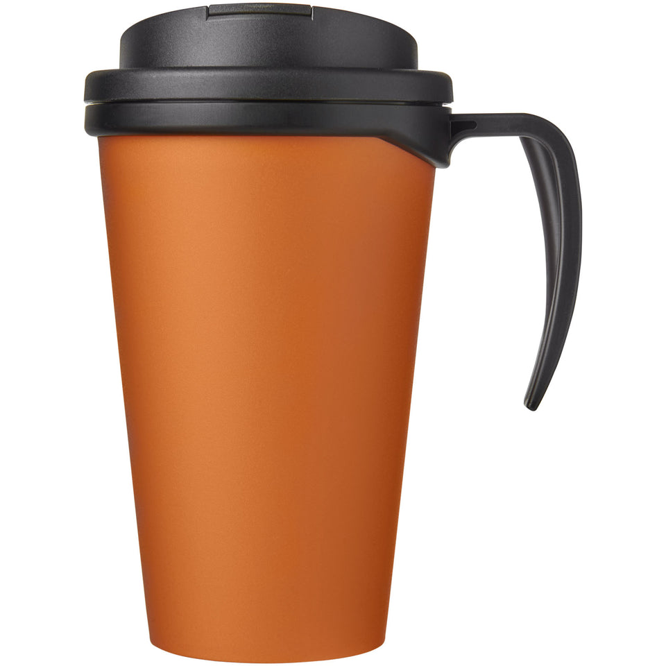Tazza termica Americano® Grande da 350 ml con coperchio ermetico personalizzato con logo - Pubblienne