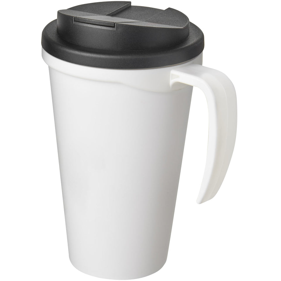 Tazza termica Americano® Grande da 350 ml con coperchio ermetico personalizzato con logo - Pubblienne