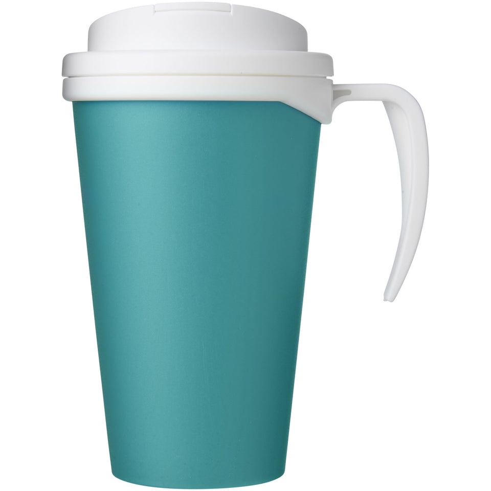 Tazza termica Americano® Grande da 350 ml con coperchio ermetico personalizzato con logo - Pubblienne