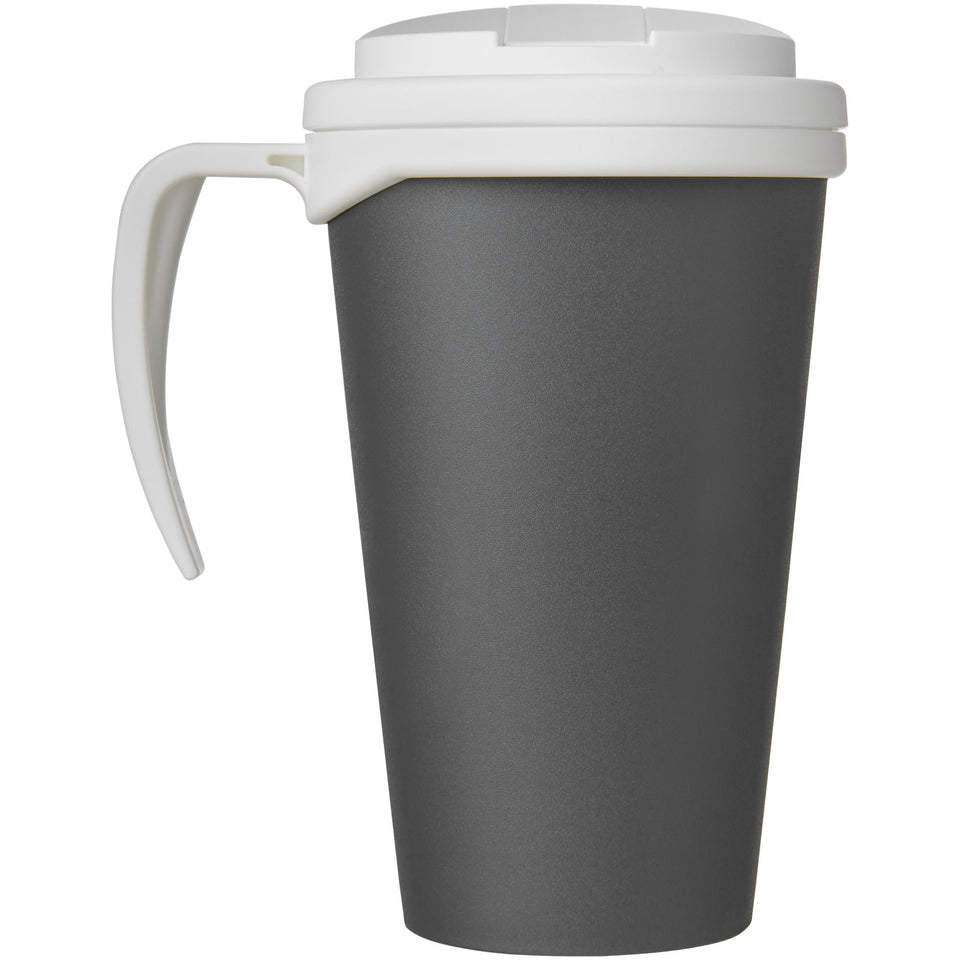 Tazza termica Americano® Grande da 350 ml con coperchio ermetico personalizzato con logo - Pubblienne