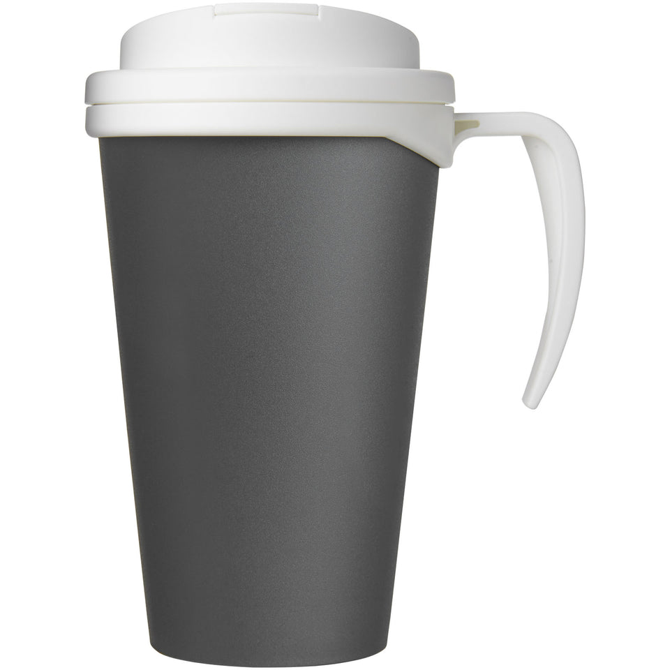 Tazza termica Americano® Grande da 350 ml con coperchio ermetico personalizzato con logo - Pubblienne