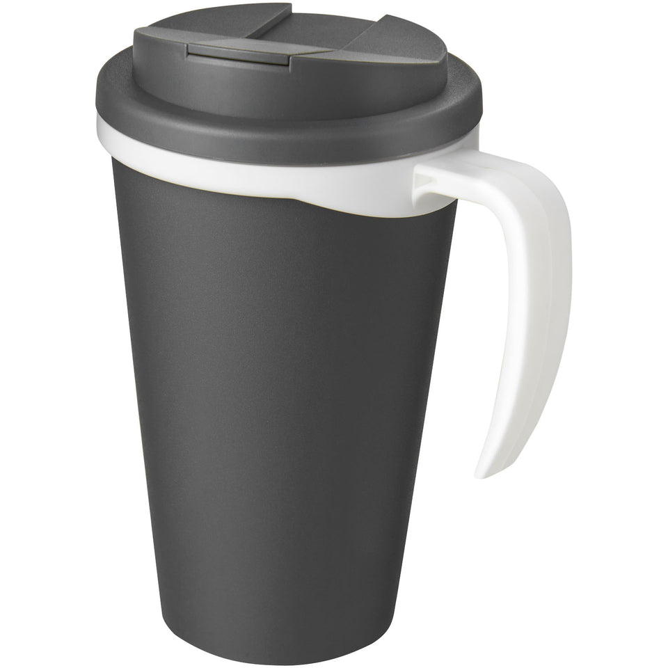 Tazza termica Americano® Grande da 350 ml con coperchio ermetico personalizzato con logo - Pubblienne